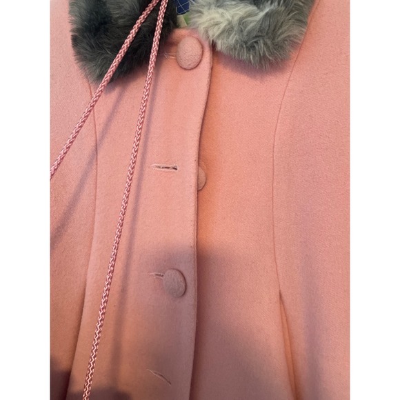 Trilogi Collection Pink Trim Coat with Matching Hat & Muff Set - Picture 4 of 16